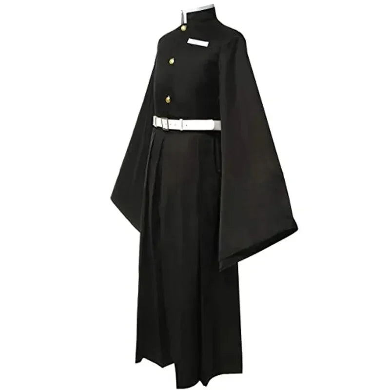 Bilibili Anime Demon Slayers Kimetsu No Yaiba Tokitou Muichirou Cosplay Costumes Kisatsutai Uniform Wig Halloween Party Costume